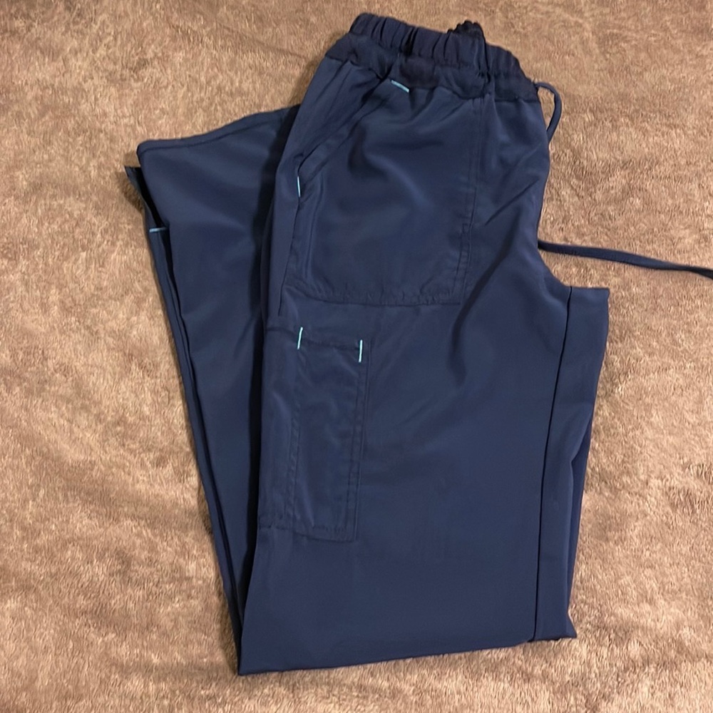 Navy scrub pants